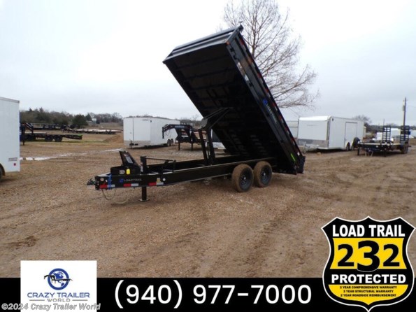 2024 Load Trail DZ 96x16 Heavy Duty Dump Trailer 14K LB available in Whitesboro, TX