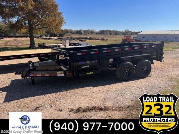 2024 Load Trail DL 83X14 Dump Trailer 14K GVWR 7GA Floor available in Whitesboro, TX