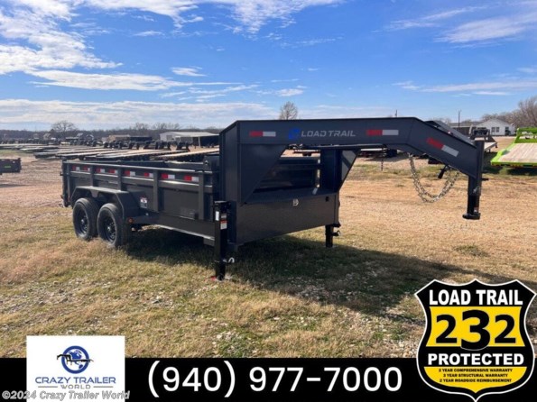 2024 Load Trail DG 83X14 Gooseneck Dump Trailer 14K GVWR available in Whitesboro, TX
