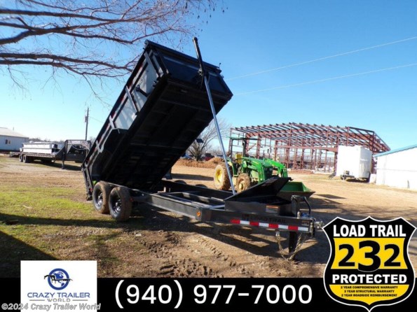 2024 Load Trail DL 83X14 High Side Dump Trailer 14K GVWR 7GA Floor available in Whitesboro, TX