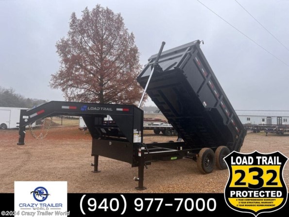 2024 Load Trail DG 83X14x4 High Side Telescopic Dump Trailer 14K GVWR available in Whitesboro, TX