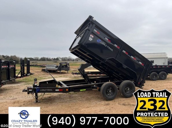 2024 Load Trail DL 83x12 High Side  Dump Trailer 14K GVWR available in Whitesboro, TX