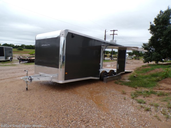 2024 Stealth 8.5X24 Aluminum Enclosed Car Hauler Cargo Trailer available in Whitesboro, TX
