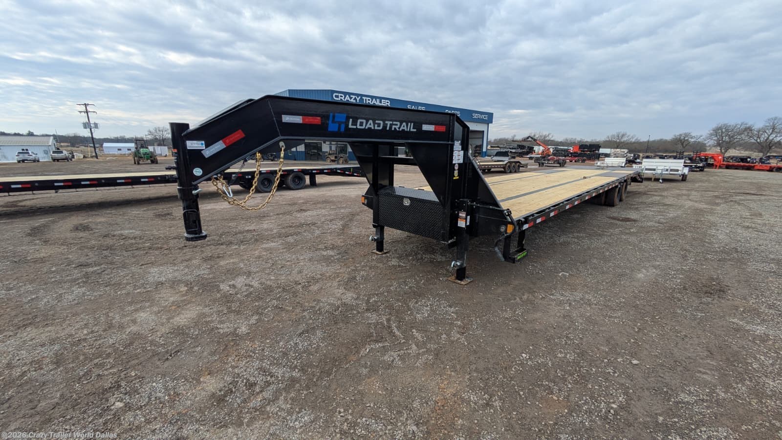 2026 Load Trail GP 102X40 Deckover Flatbed Gooseneck Trailer 25900 LB