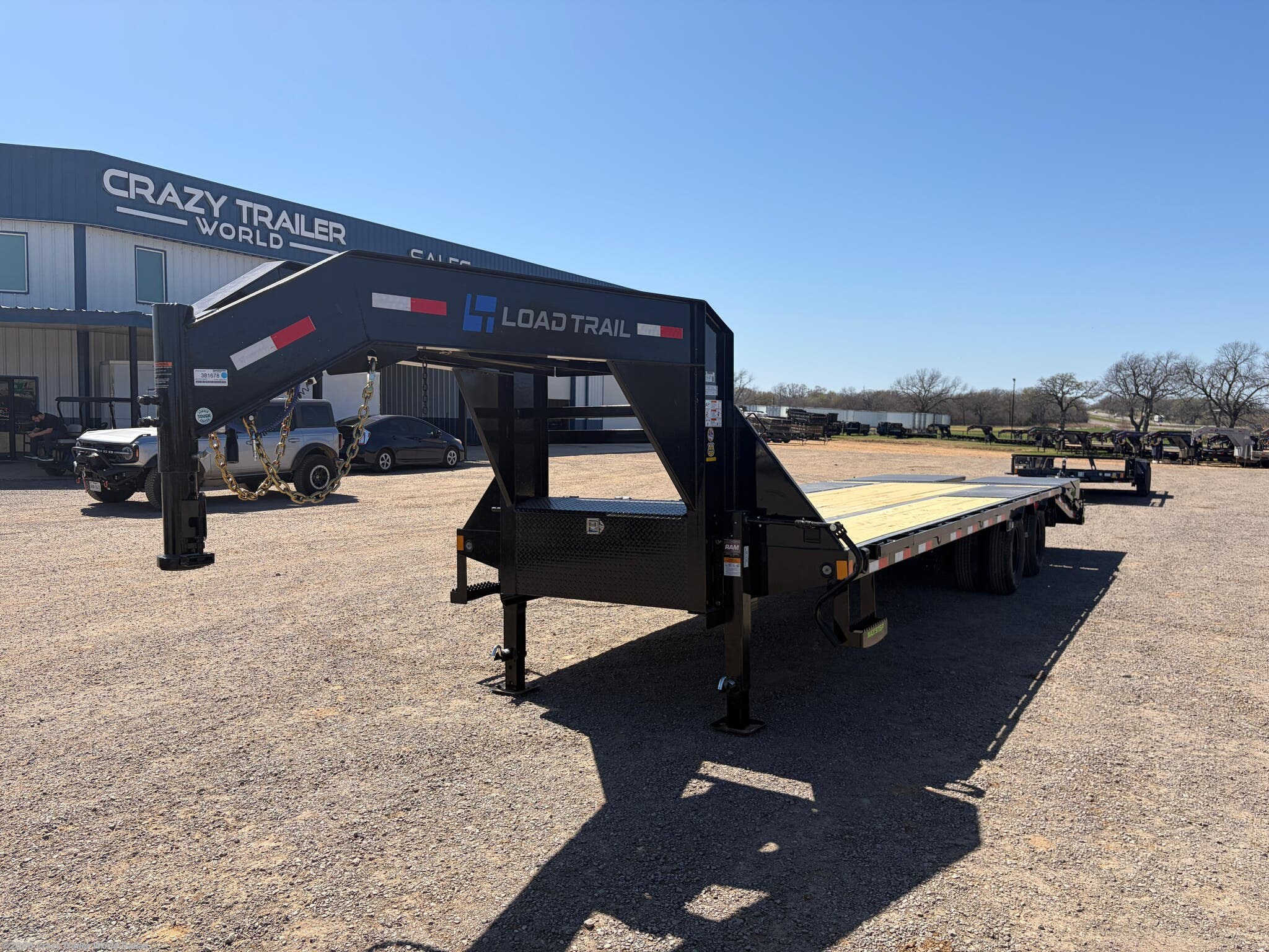 2026 Load Trail GP 102X28 Deckover Flatbed Gooseneck Trailer 24K