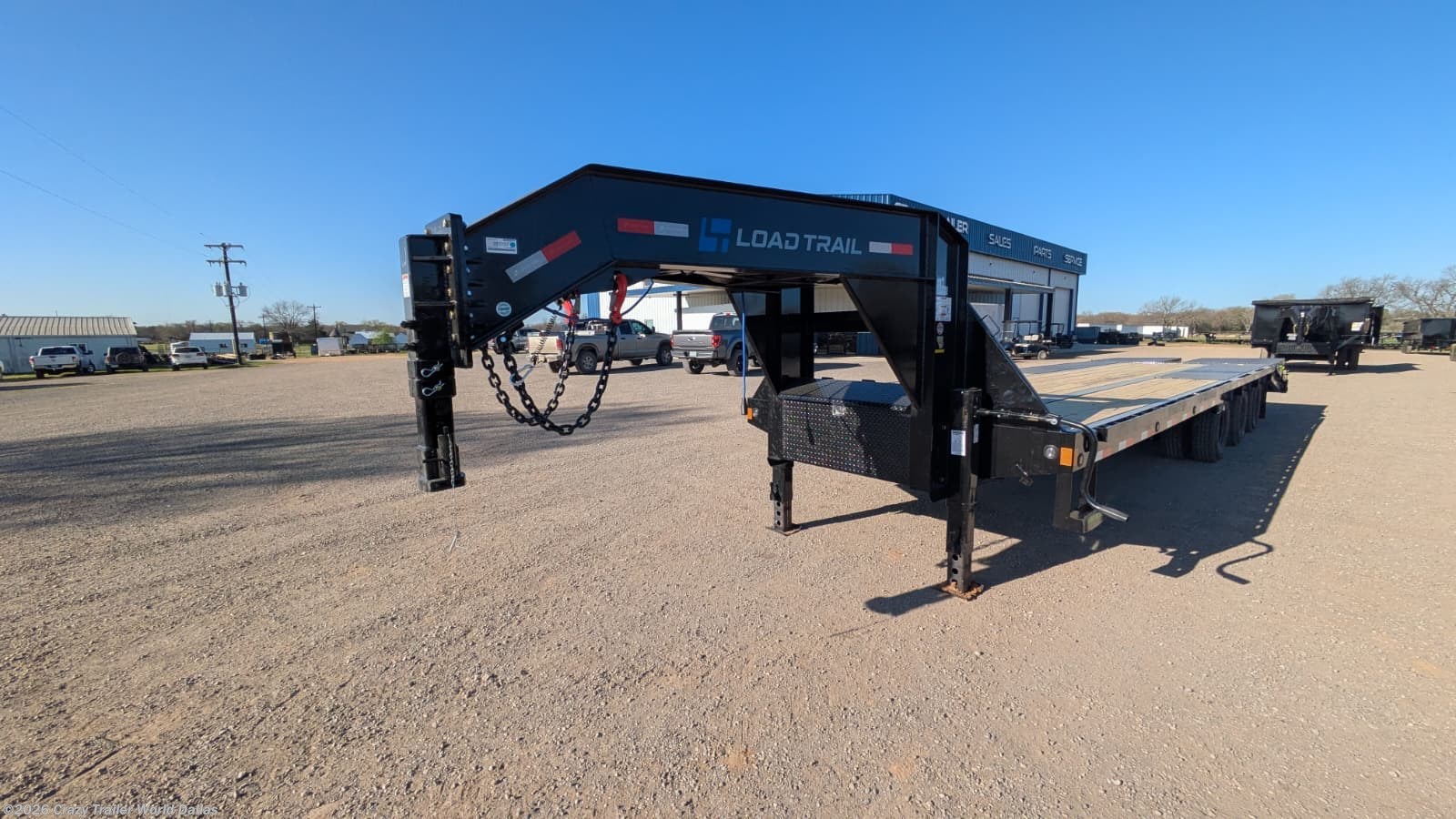 2026 Load Trail HH 102X32 Deckover Flatbed Gooseneck Trailer 40K LB