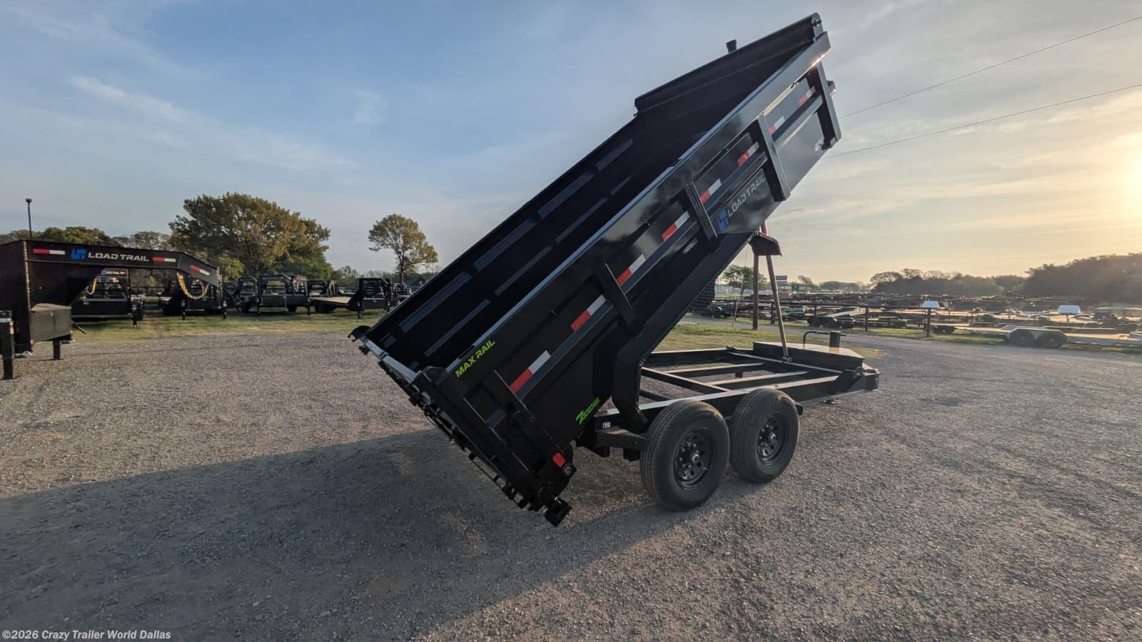2026 Load Trail DL 83X14X3 Telescopic Dump Trailer 7GA 14K