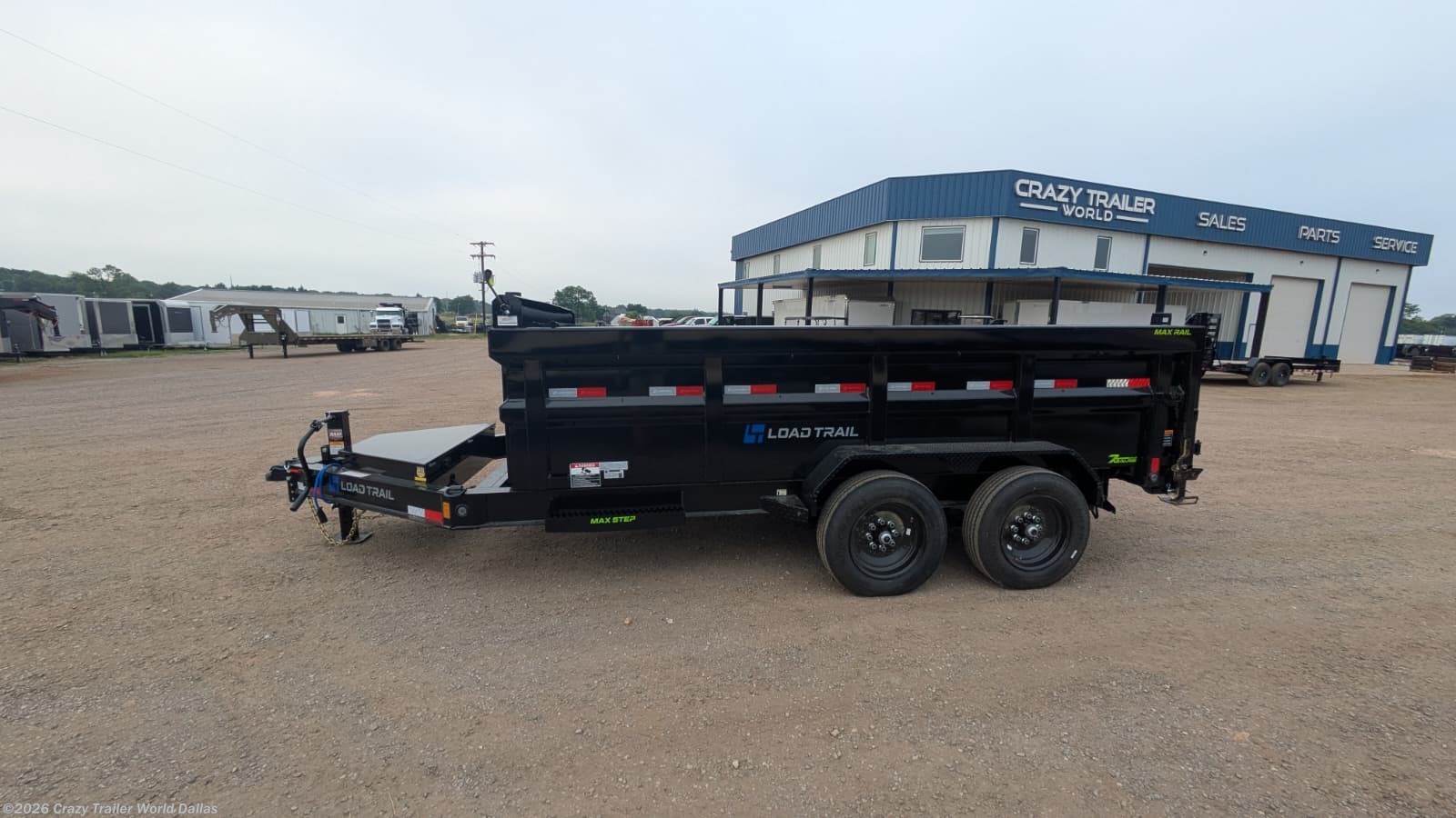 2026 Load Trail DL 83X14X3 Telescopic Dump Trailer 7GA 16K