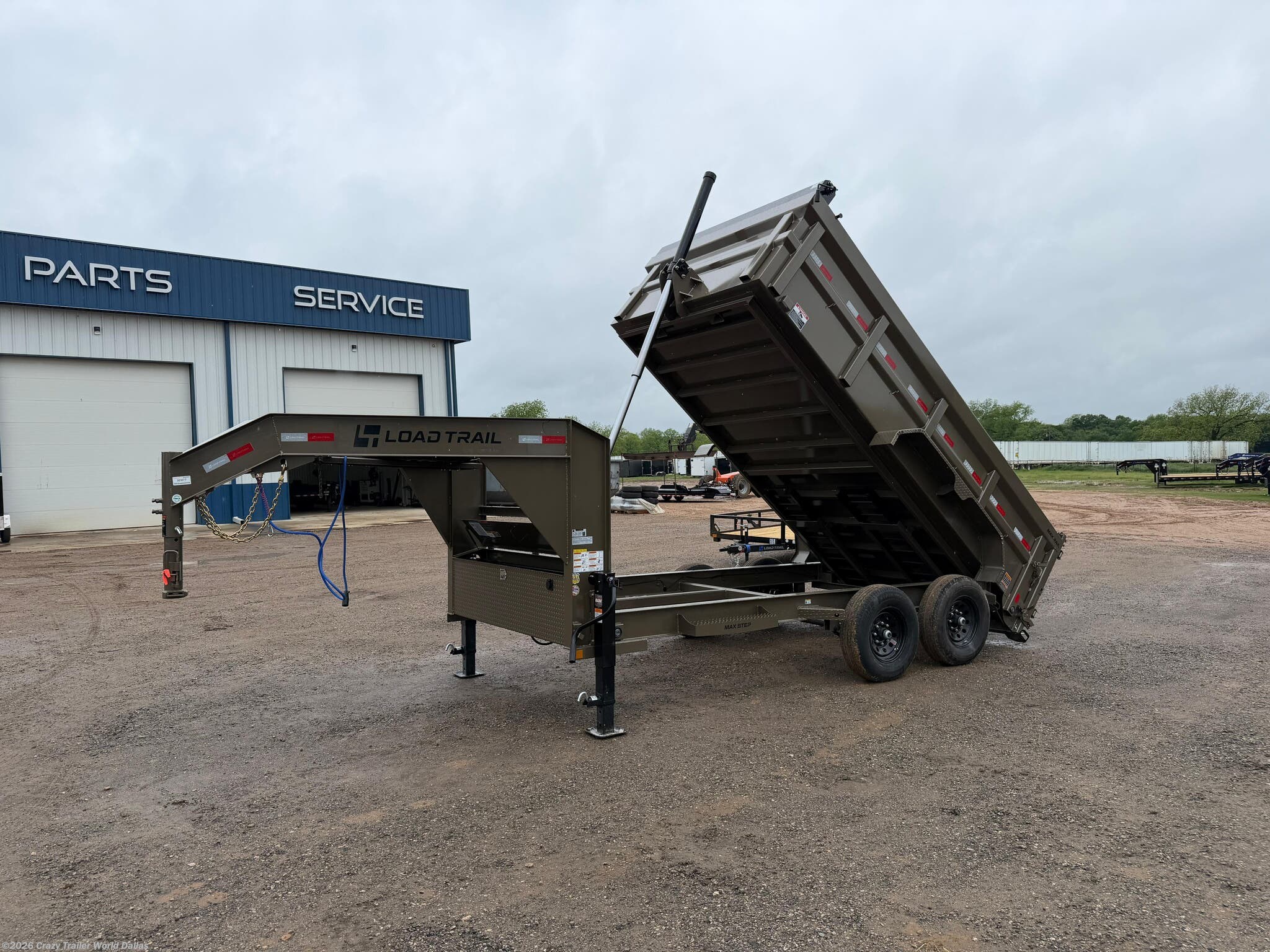 2026 Load Trail DG 83X14X3 Telescopic Gooseneck Dump Trailer 7GA 14K