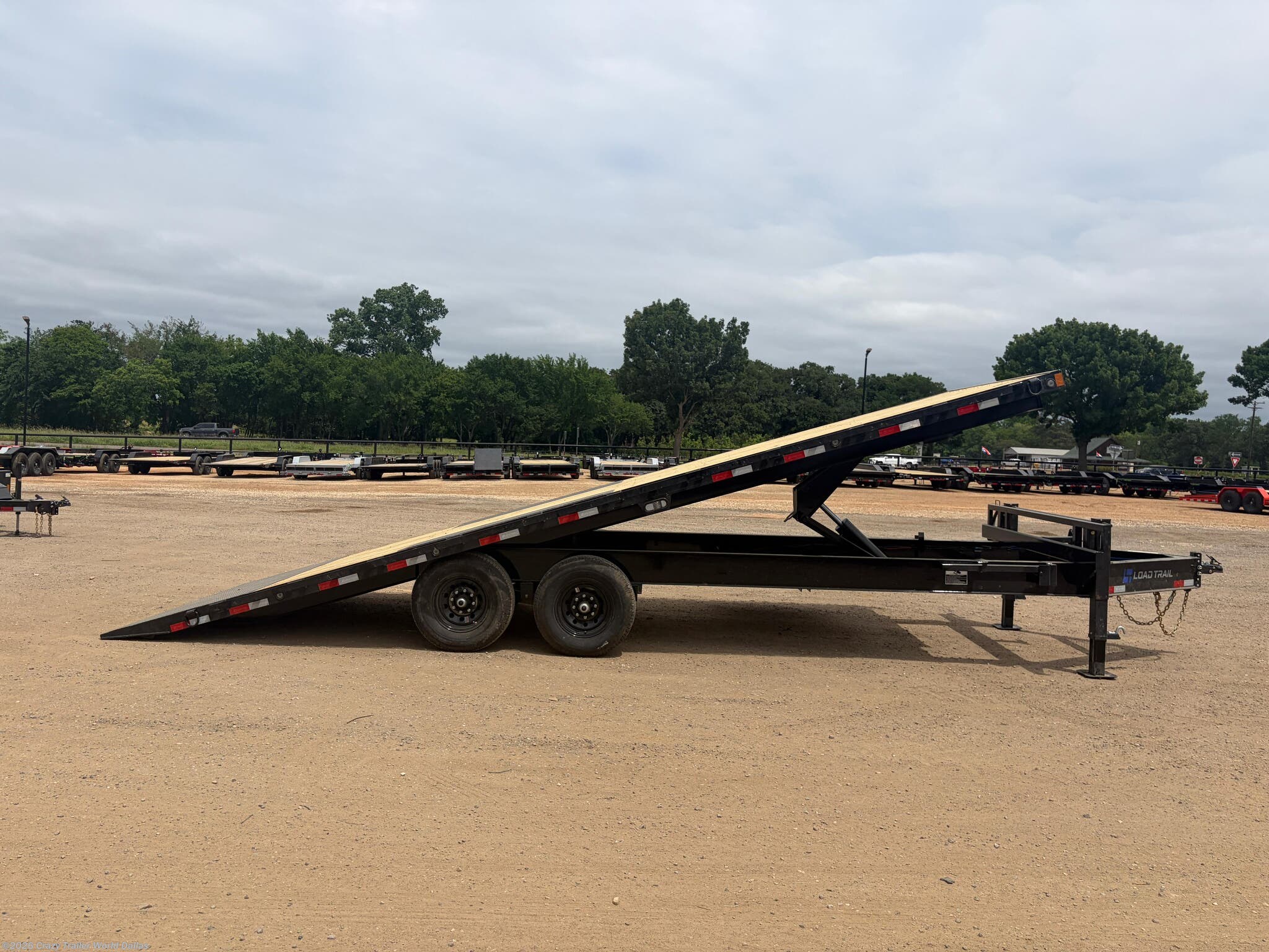 2026 Load Trail PE 102X24 Pintle Hook Equipment Tilt Deck 14K LB