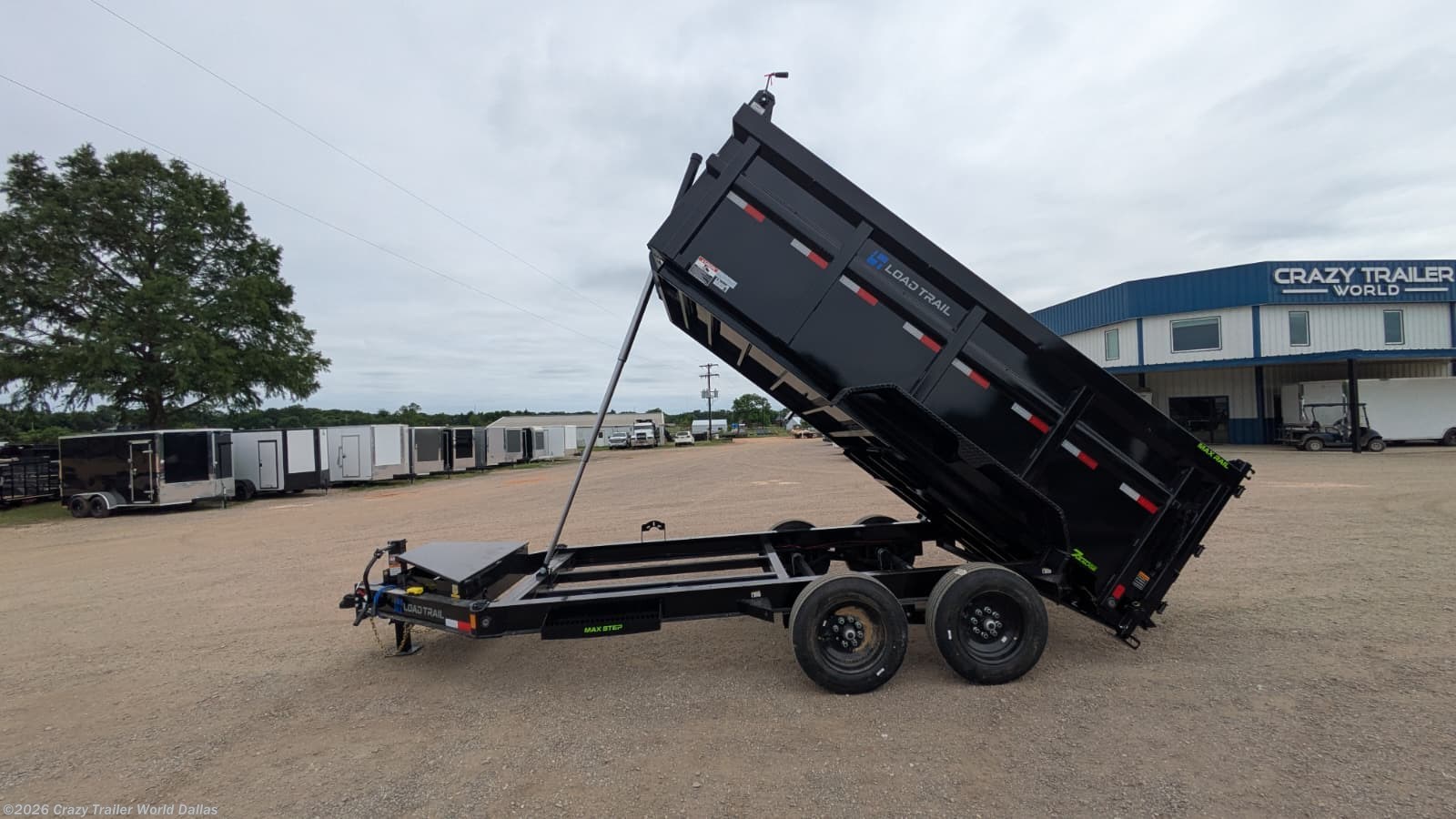 2026 Load Trail DL 83X14X4 Telescopic Dump Trailer 7Ga 16K LB