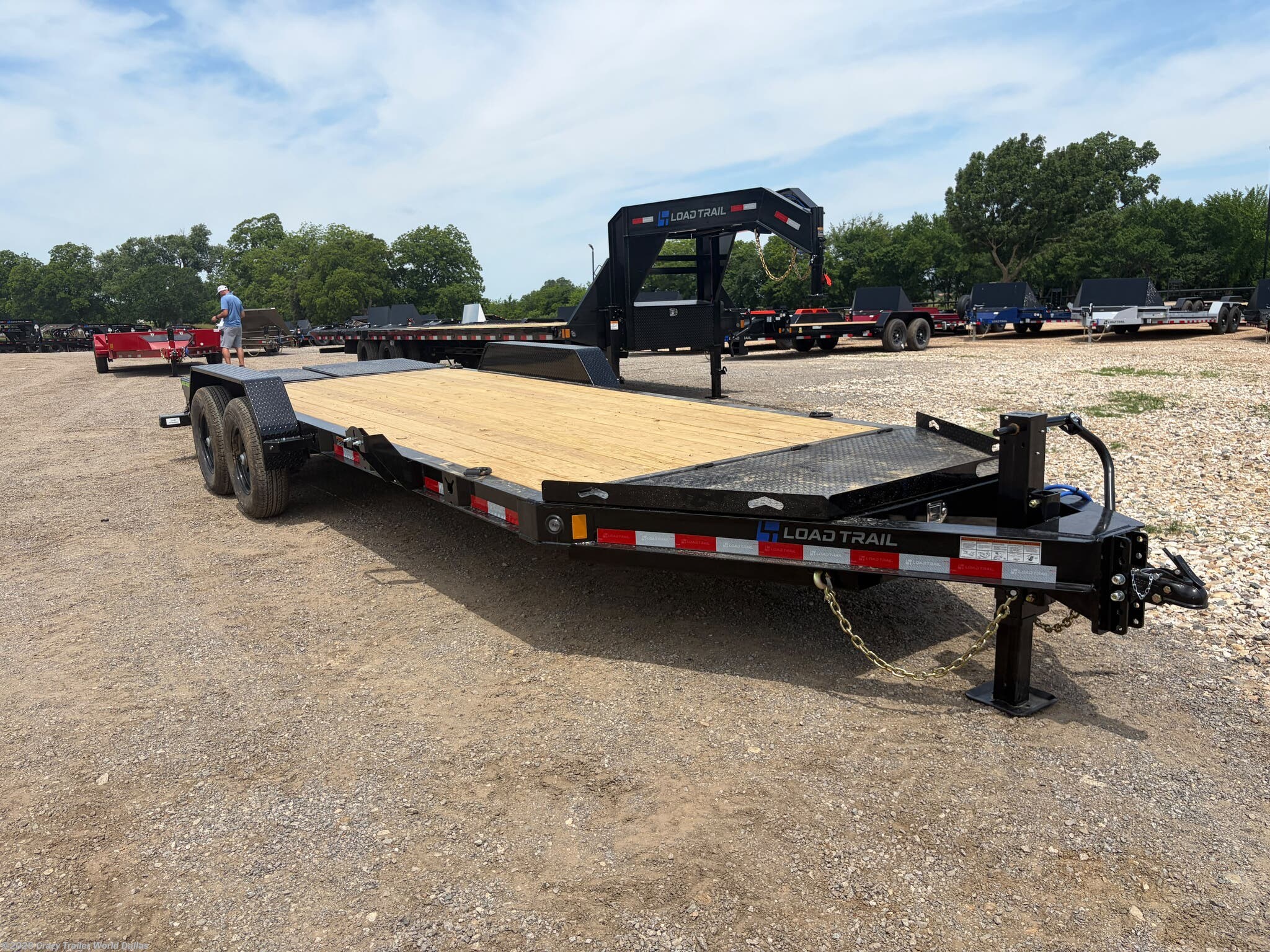 2026 Load Trail CB 83X20 Flatbed Equipment Trailer 14K W/Toolbox