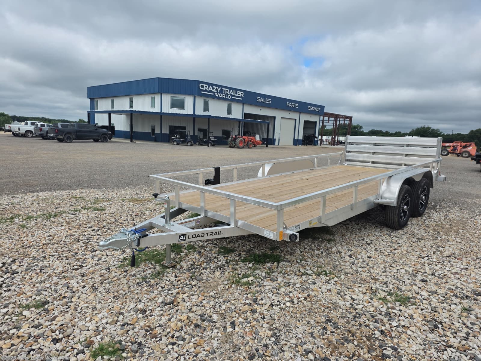 2026 Load Trail UA 83X18 Tandem Axle Aluminum Utility Trailer