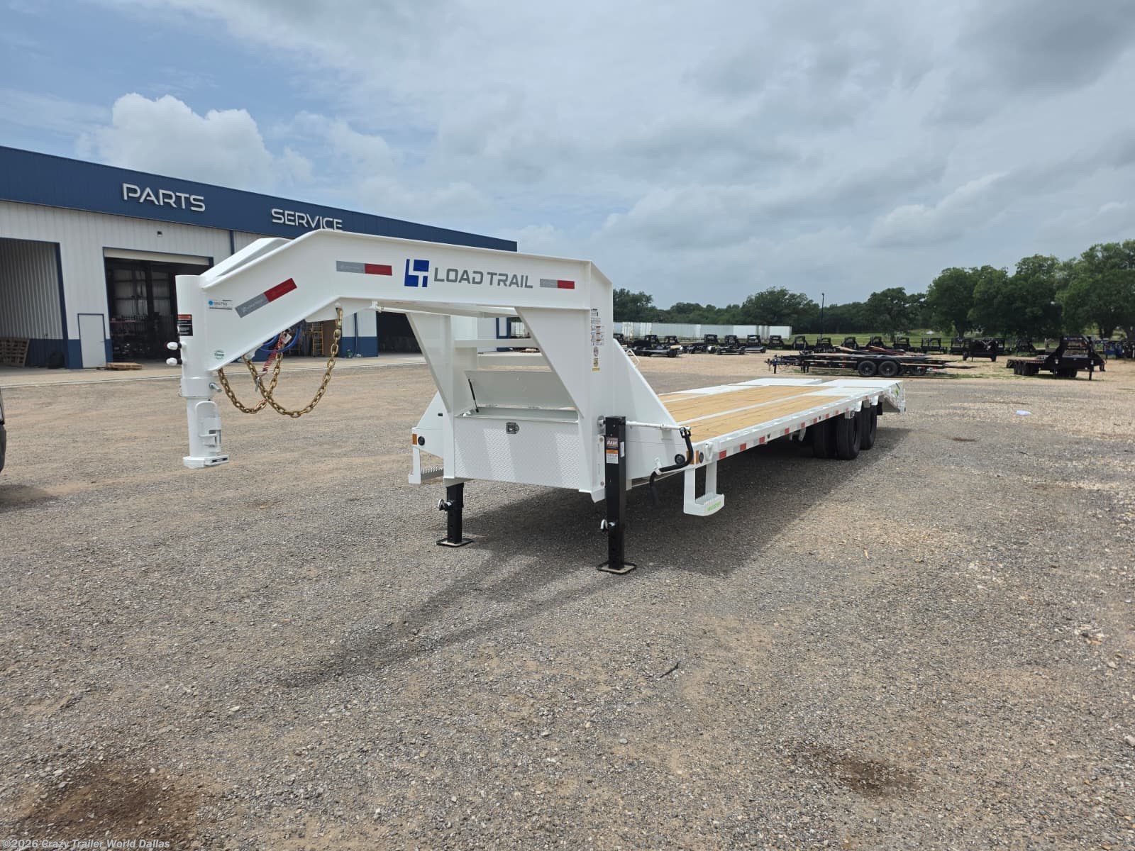 2027 Load Trail GP 102X32 Deckover Flatbed Gooseneck Trailer 25900 LB