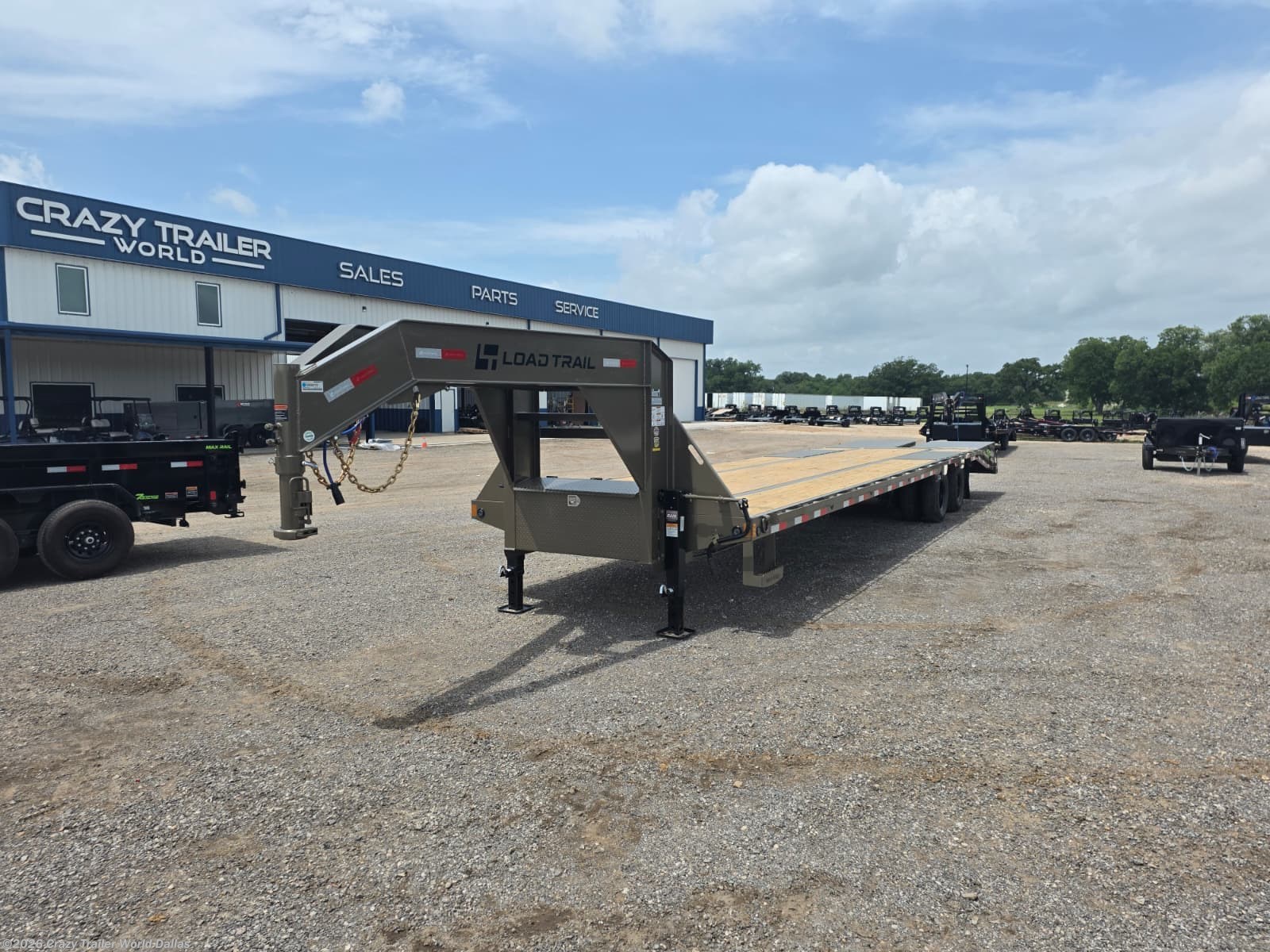 2027 Load Trail GP 102X36 Deckover Flatbed Gooseneck Trailer 25900 LB