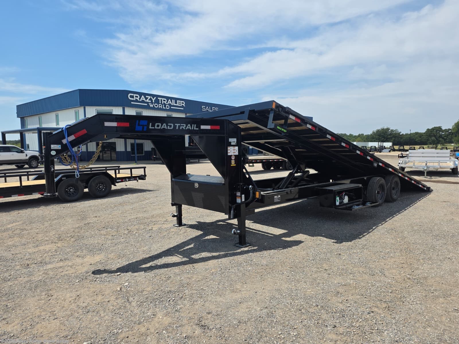 2027 Load Trail GE 102X28 Gooseneck Equipment Tilt Deck Trailer 16K