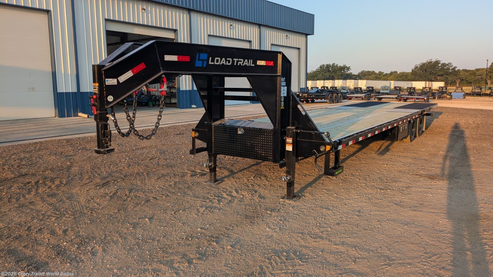 2027 Load Trail GL 102X36 Hydraulic Dovetail Gooseneck Trailer 30K LB