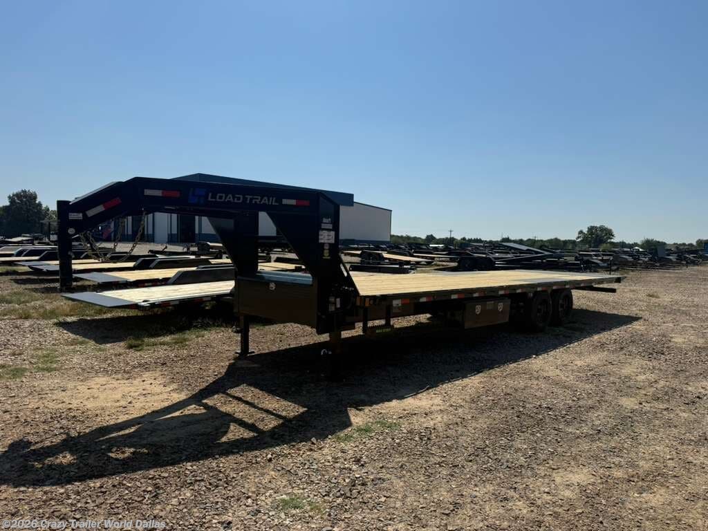 2027 Load Trail GE 102X28 Gooseneck Equipment Tilt Deck Trailer 16K
