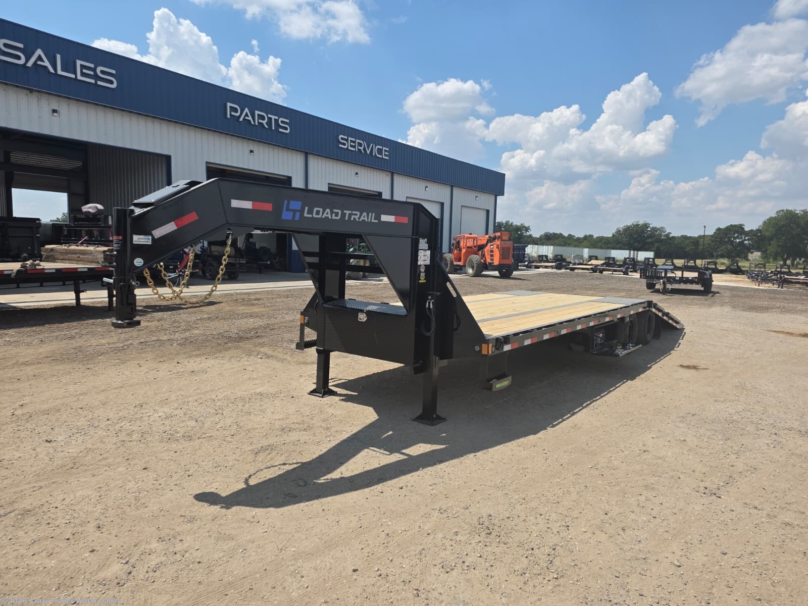2027 Load Trail GL 102X32 Hydraulic Dovetail Gooseneck Trailer 24K LB