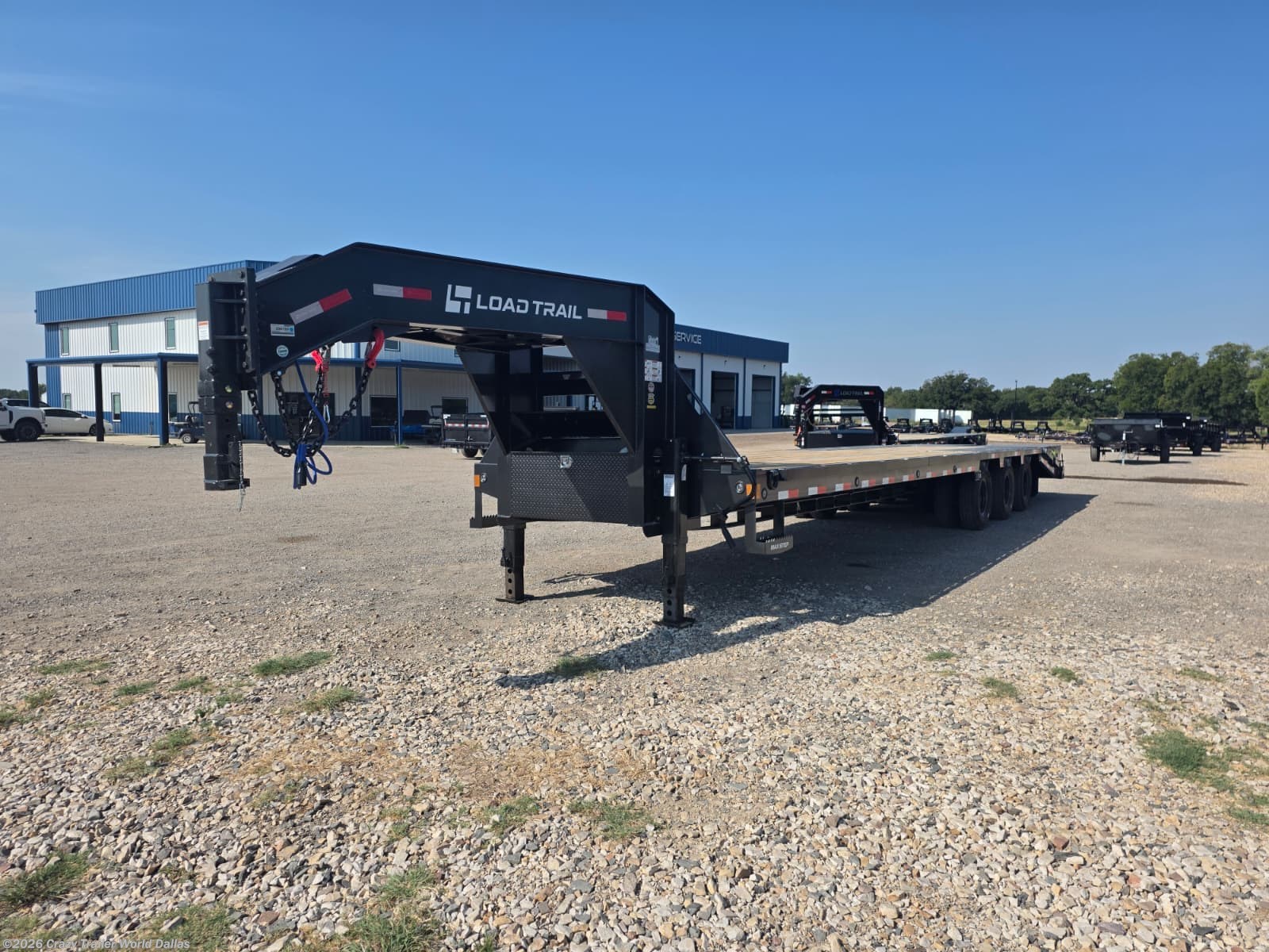 2027 Load Trail HH 102X36 Deckover Flatbed Gooseneck Trailer 40K LB