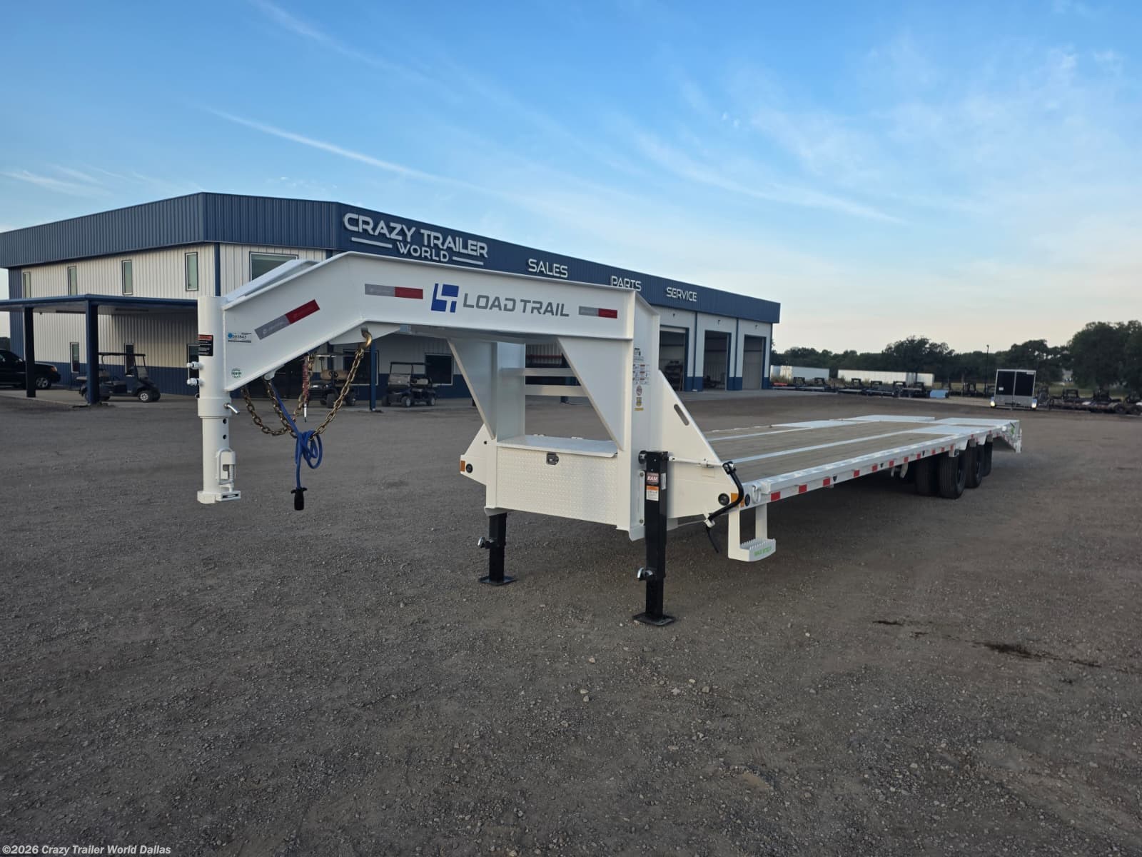 2027 Load Trail GP 102X36 Deckover Flatbed Gooseneck Trailer 25900