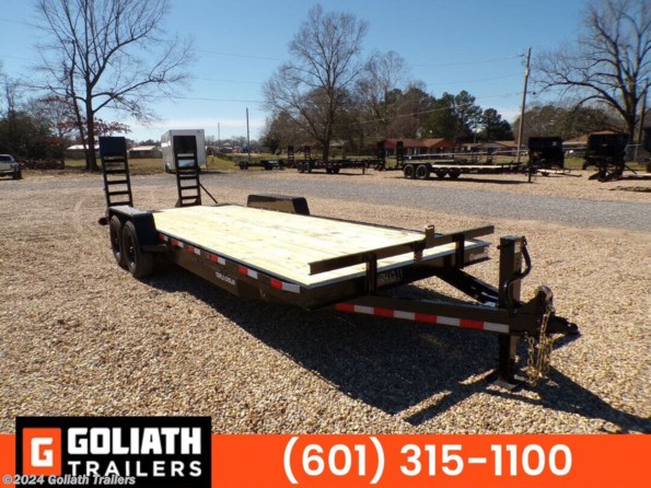 2024 Triple Crown 7X22 Flatbed Equipment Trailer 14K LB GVWR available in Hattiesburg, MS