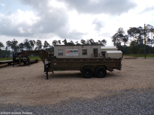 2024 Load Trail DG 83X16 Low Pro Gooseneck Dump Trailer 14K GVWR available in Hattiesburg, MS