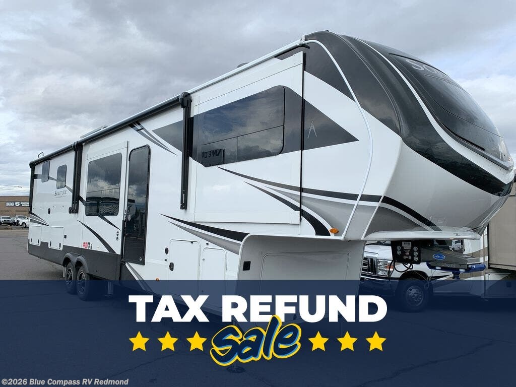 New 2026 Grand Design Solitude 380FL available in Redmond, Oregon