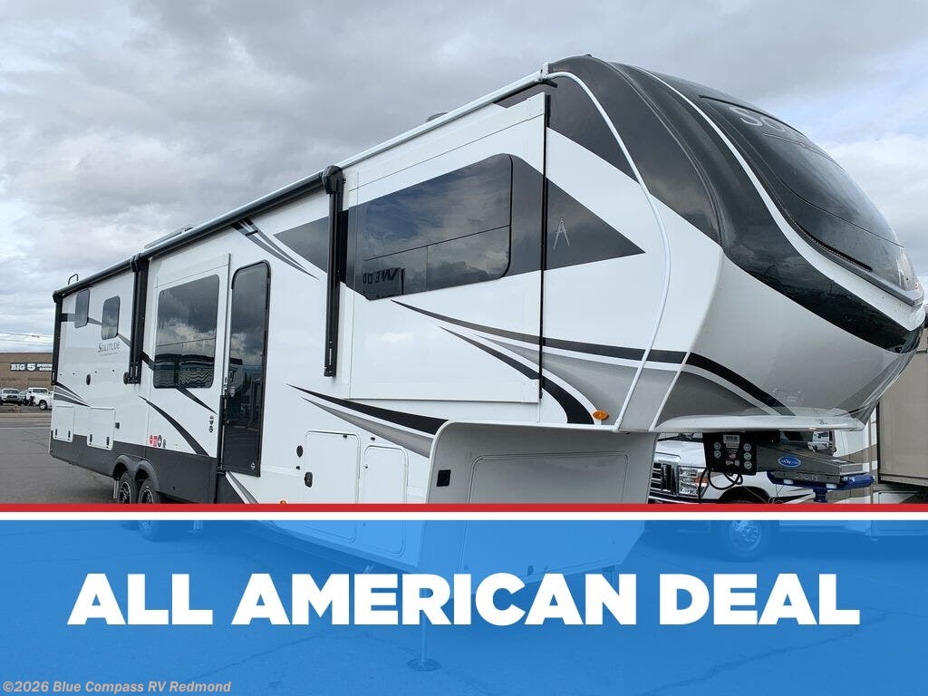 New 2026 Grand Design Solitude 380FL available in Redmond, Oregon