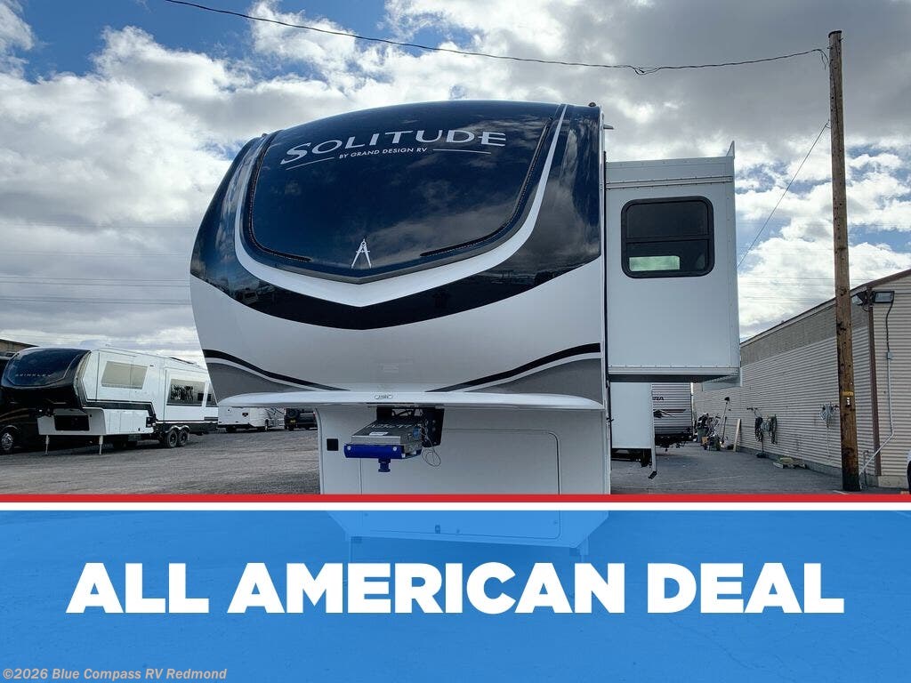 New 2026 Grand Design Solitude 370DV available in Redmond, Oregon