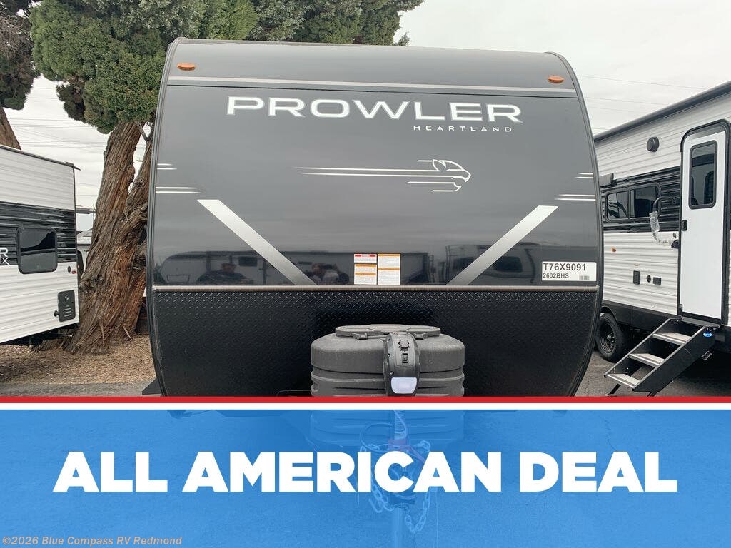 New 2026 Heartland Prowler 2602BHS available in Redmond, Oregon