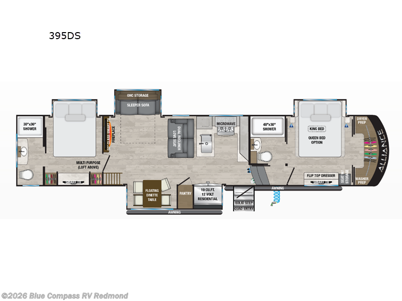 Used 2024 Alliance RV Paradigm 395DS available in Redmond, Oregon