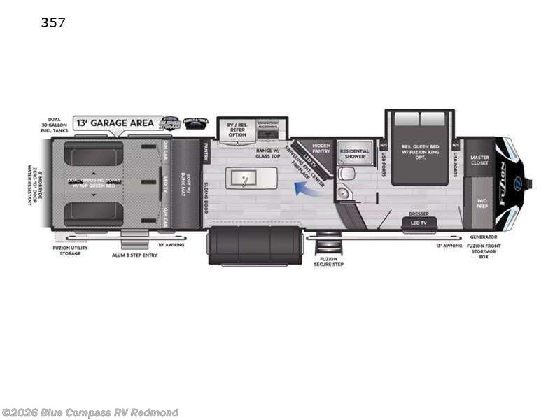 Used 2022 Keystone Fuzion 357 available in Redmond, Oregon
