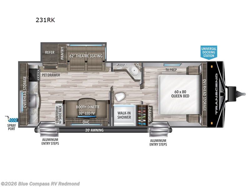 Used 2023 Grand Design Transcend Xplor 231RK available in Redmond, Oregon