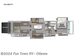 New 2024 Forest River RiverStone 4514BATH available in Ottawa, Kansas