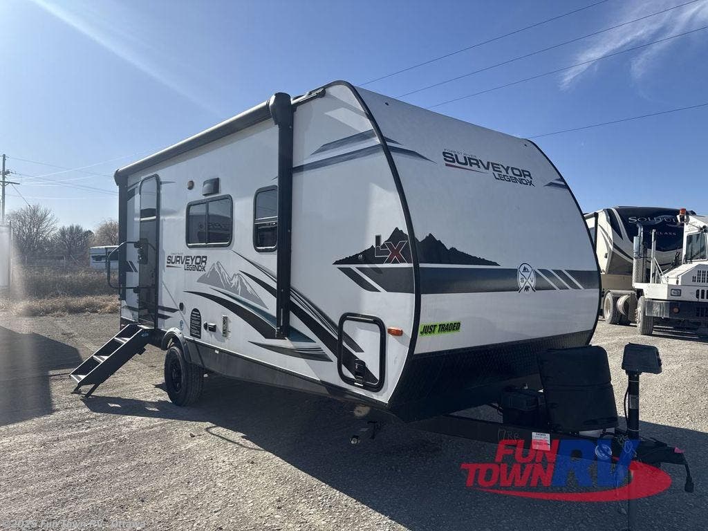 Used 2023 Forest River Surveyor Legend X 17RBLX available in Ottawa, Kansas