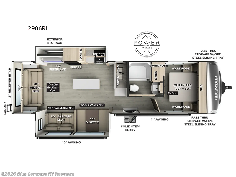New 2026 Forest River Rockwood Ultra Lite 2906RL available in Newtown, Connecticut