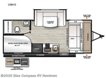 Used 2025 Forest River Aurora Light 18BHS available in Newtown, Connecticut