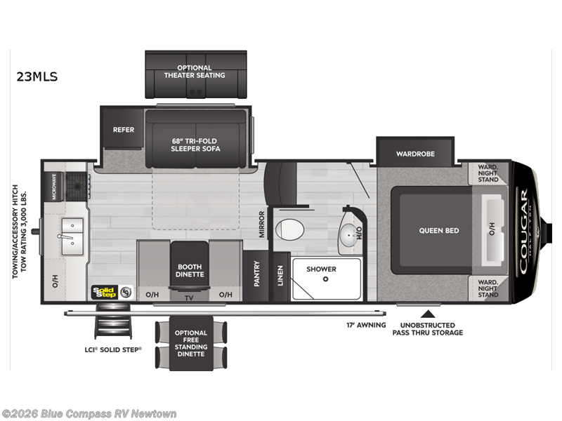 Used 2022 Keystone Cougar Half-Ton 23MLS available in Newtown, Connecticut