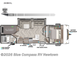 Used 2022 Forest River Wildwood X-Lite 263BHXL available in Newtown, Connecticut
