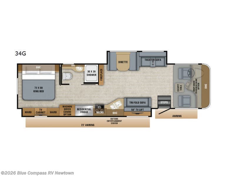 Used 2019 Jayco Precept 34G available in Newtown, Connecticut