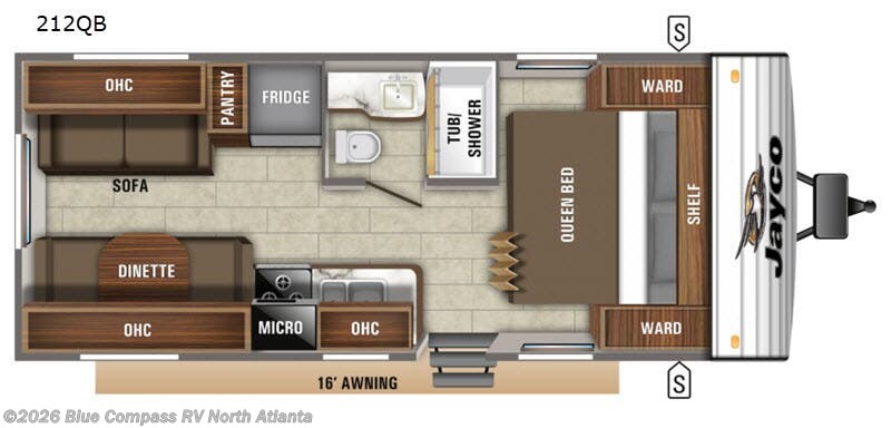 Used 2019 Jayco Jay Flight SLX 8 212QB available in Buford, Georgia