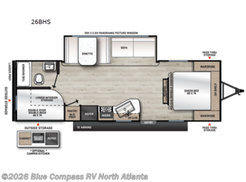 Used 2026 Forest River Aurora Light 26BHS available in Buford, Georgia