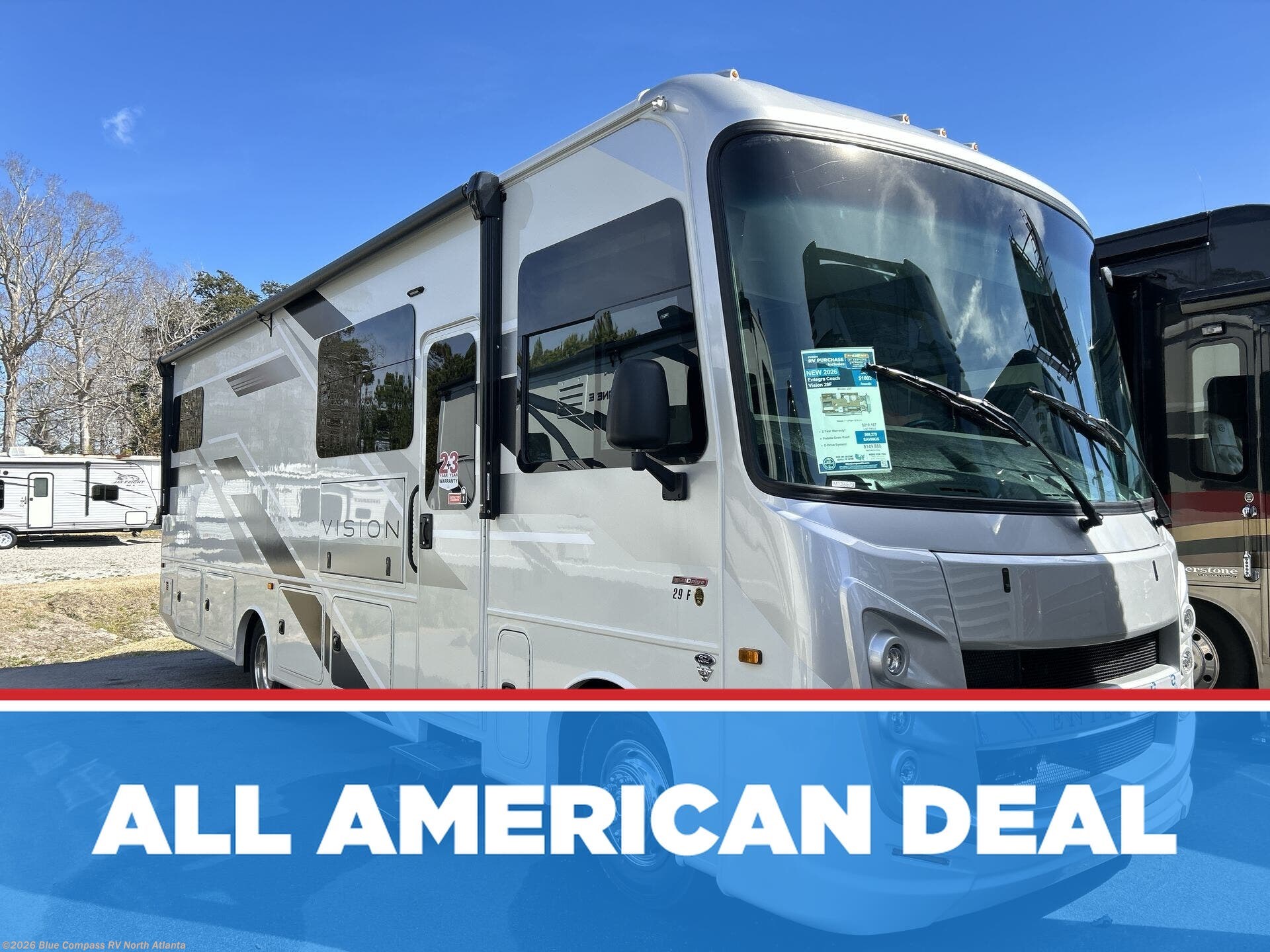 Used 2026 Entegra Coach Vision 29F available in Buford, Georgia