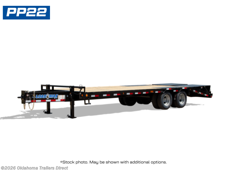2026 Load Trail PP 102" x 28' Tandem Low-Pro Pintle Hook Trailer