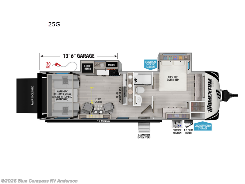 New 2026 Grand Design Momentum G-Class 25G available in Anderson, California