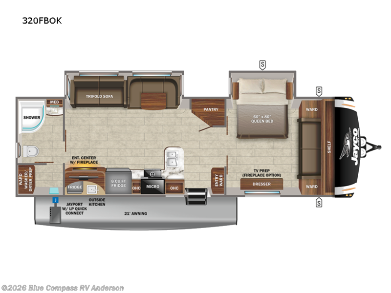 Used 2022 Jayco Eagle HT 320FBOK available in Anderson, California