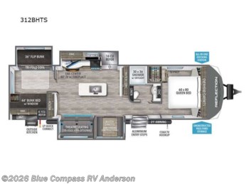 Used 2023 Grand Design Reflection 312BHTS available in Anderson, California