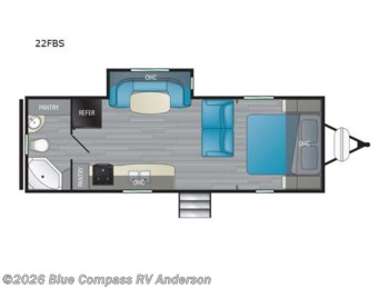 Used 2021 Heartland North Trail 22FBS available in Anderson, California