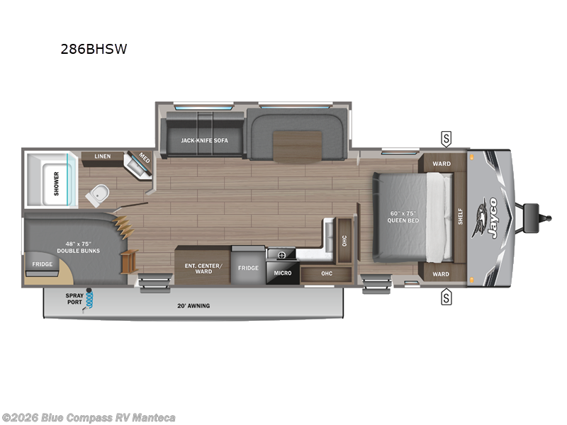 New 2026 Jayco Jay Flight SLX 286BHSW available in Manteca, California